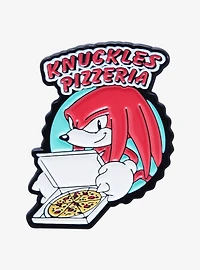 Sonic the Hedgehog Knuckles Pizzeria Enamel Pin - BoxLunch Exclusive