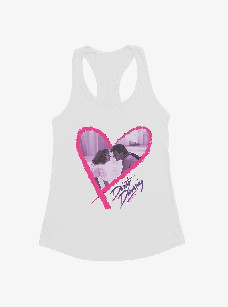 Dirty Dancing Johnny And Baby Heart Girls Tank