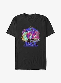 Disney Alice Wonderland Full of Wonder Poster Big & Tall T-Shirt