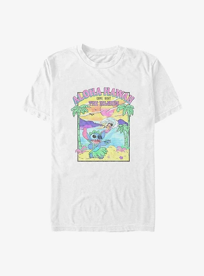 Disney Lilo & Stitch Visit The Islands Big Tall T-Shirt
