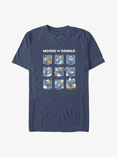 Disney Donald Duck Moods Of Big & Tall T-Shirt