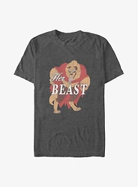 Disney Beauty And The Beast Her Big & Tall T-Shirt