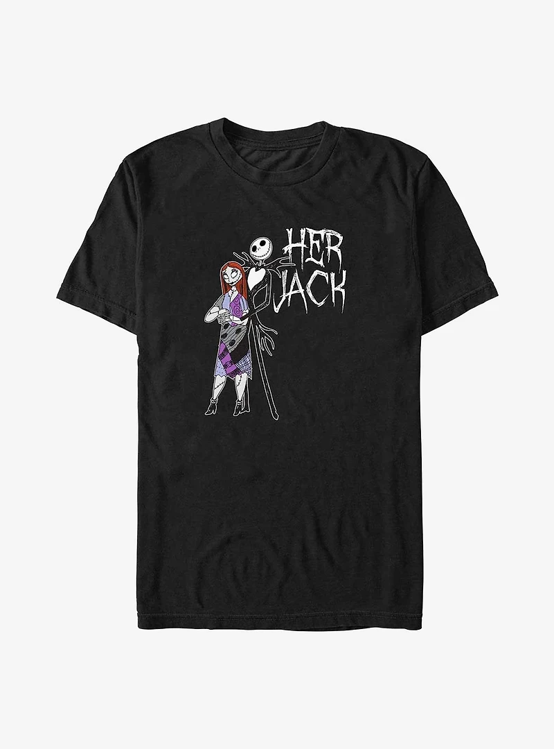 Disney The Nightmare Before Christmas Her Jack Big & Tall T-Shirt