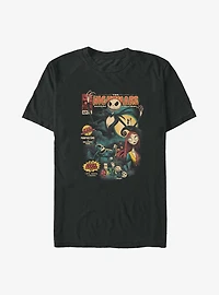 The Nightmare Before Christmas Comic Cover Big & Tall T-Shirt