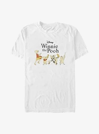 Disney Winnie The Pooh Parade Big & Tall T-Shirt