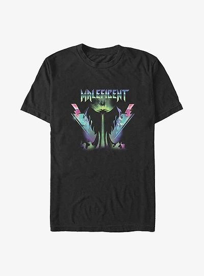 Disney Sleeping Beauty Maleficent Metal Rock Mistress Big & Tall T-Shirt