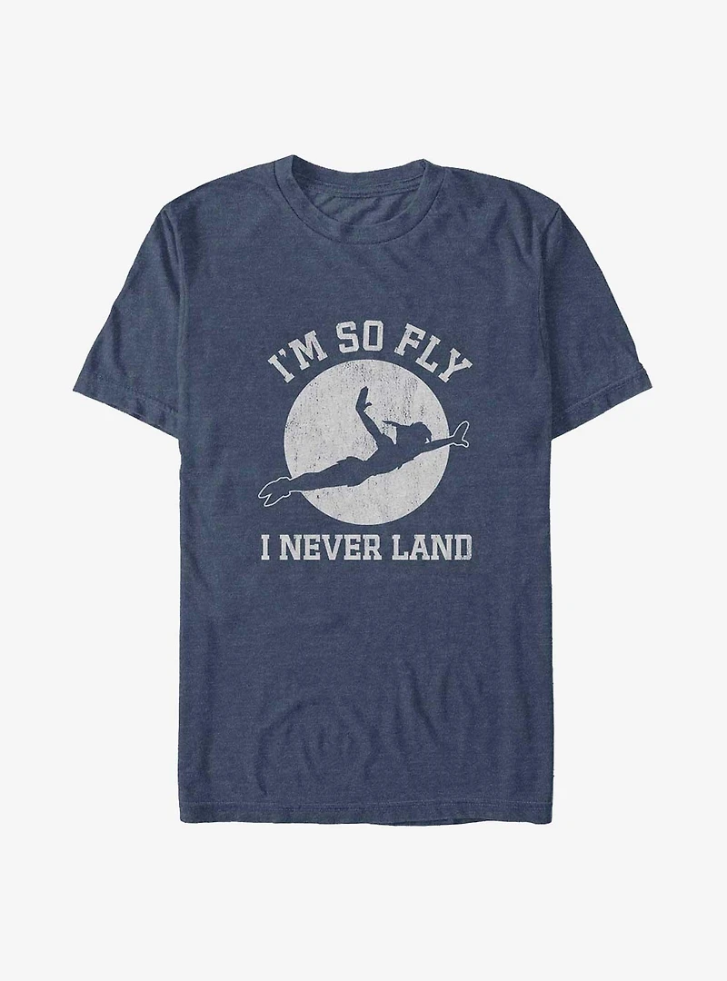 Disney Tinker Bell Peter Pan I'm So Fly I Never Land Big & Tall T-Shirt