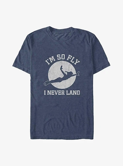 Disney Tinker Bell Peter Pan I'm So Fly I Never Land Big & Tall T-Shirt