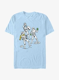 Star Wars Snow Fight Storm Troopers T-Shirt