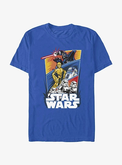 Star Wars Panels T-Shirt