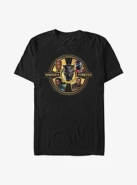 Marvel Black Panther: Wakanda Forever Warrior Heroes Badge T-Shirt