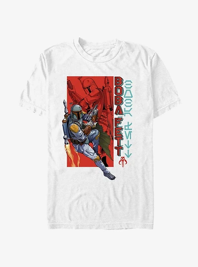 Star Wars Boba Fett Poses T-Shirt