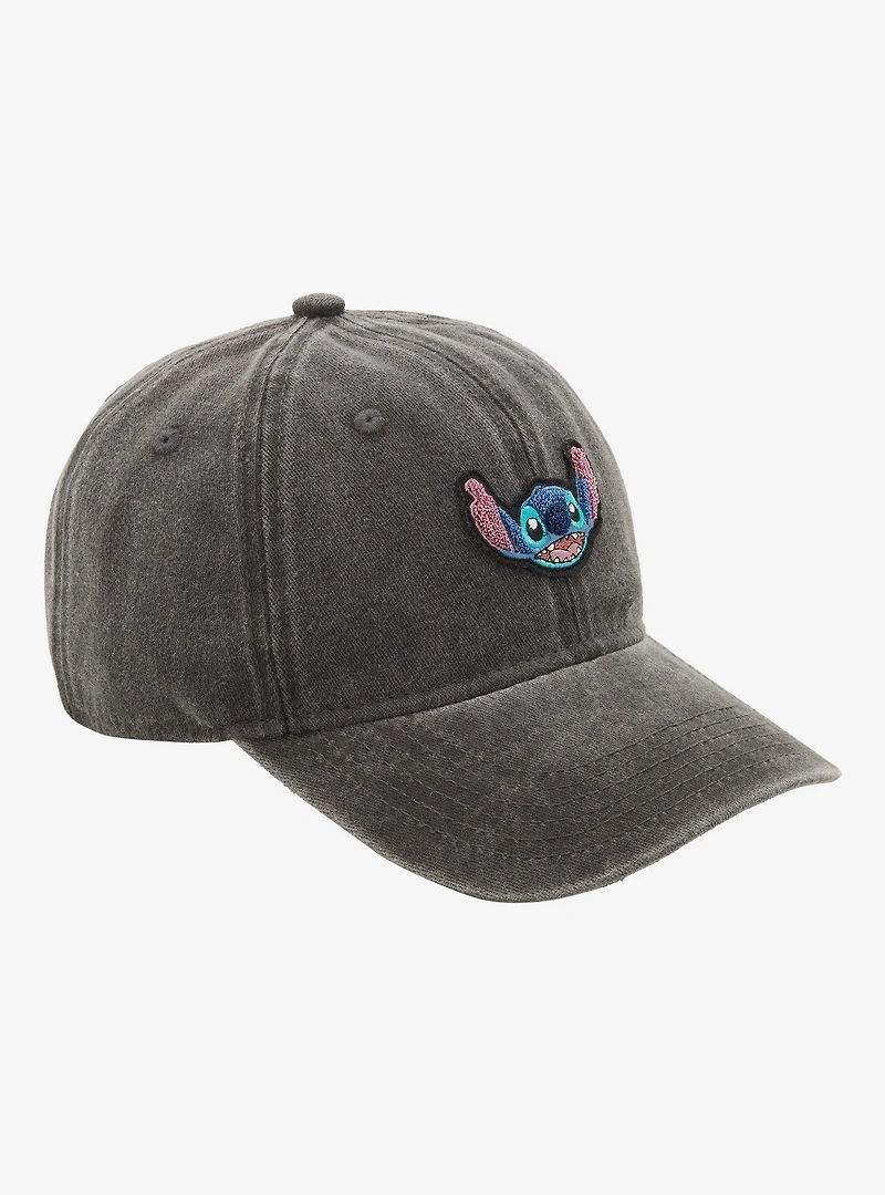Disney Lilo & Stitch Smiling Stitch Chenille Patch Cap - BoxLunch Exclusive