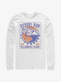 Star Wars Kessel Run Millennium Falcon Long-Sleeve T-Shirt