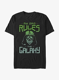 Star Wars Vader Dad Rules The Galaxy T-Shirt