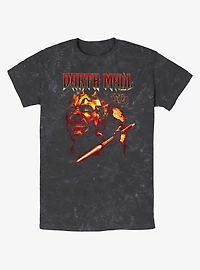 Star Wars Heavy Metal Darth Maul Mineral Wash T-Shirt