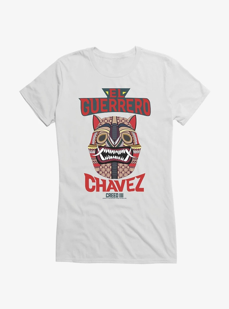 Creed III El Guerrero Chavez Symbol Girls T-Shirt