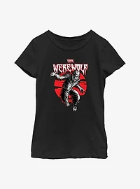 Marvel Studios' Special Presentation: Werewolf By Night Jack Russell The Youth Girls T-Shirt