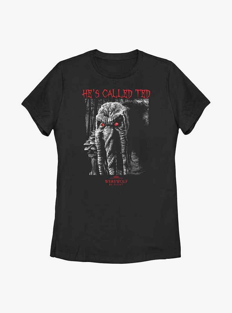 Marvel Studios' Special Presentation: Werewolf By Night Swamp Creature Ted Womens T-Shirt