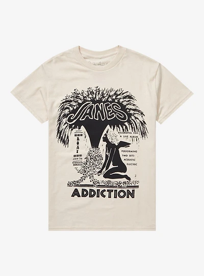 Jane's Addiction Live Album Performance Girls T-Shirt