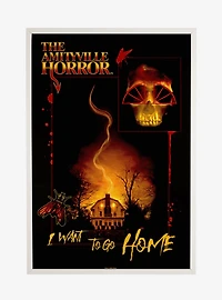 The Amityville Horror I Want To Go Home Framed Poster