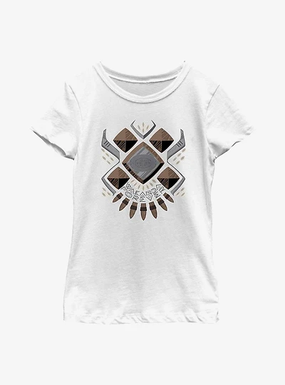 Marvel Black Panther: Wakanda Forever Armor Costume Youth Girls T-Shirt