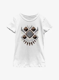 Marvel Black Panther: Wakanda Forever Armor Costume Youth Girls T-Shirt