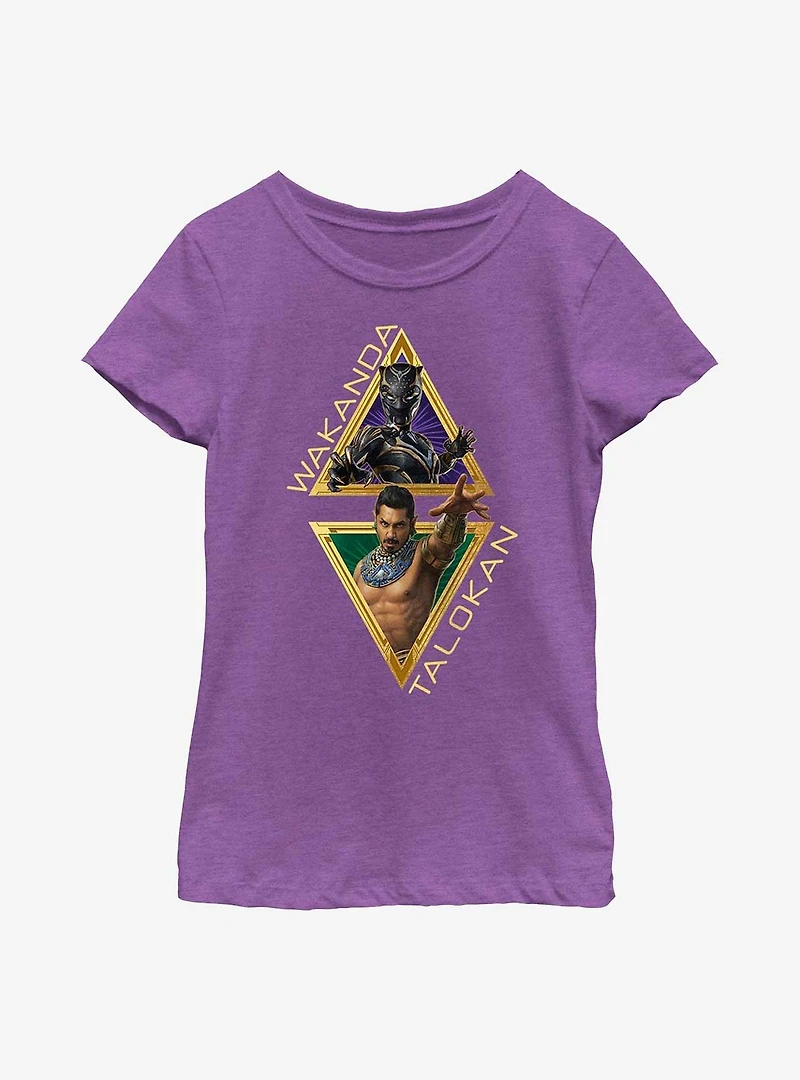 Marvel Black Panther: Wakanda Forever vs Talokan Youth Girls T-Shirt