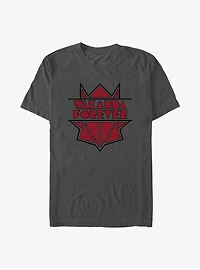 Marvel Black Panther: Wakanda Forever Geometric Panther Logo T-Shirt