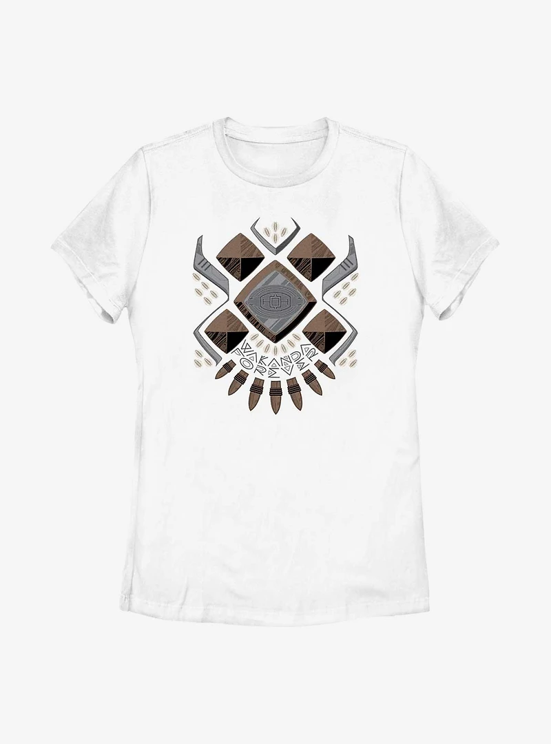 Marvel Black Panther: Wakanda Forever Armor Costume Womens T-Shirt