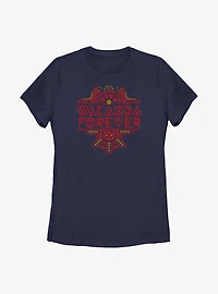 Marvel Black Panther: Wakanda Forever Intricate Logo Womens T-Shirt