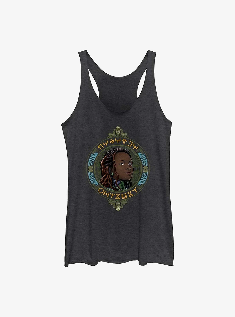 Marvel Black Panther: Wakanda Forever Nakia Badge Womens Tank Top