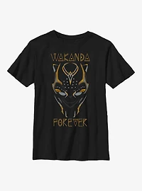 Marvel Black Panther: Wakanda Forever Shuri Panther Poster Youth T-Shirt