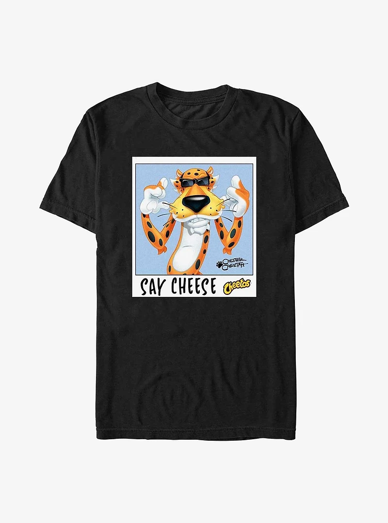 Cheetos Chester Cheetah Say Cheese Instant Picture T-Shirt