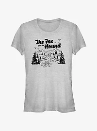 Disney The Fox and Hound Great Outdoors Girls T-Shirt