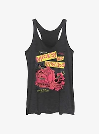 Disney Mickey Mouse Punk Rock Tour Girls Tank