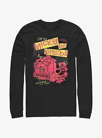 Disney Mickey Mouse Punk Rock Tour Long-Sleeve T-Shirt