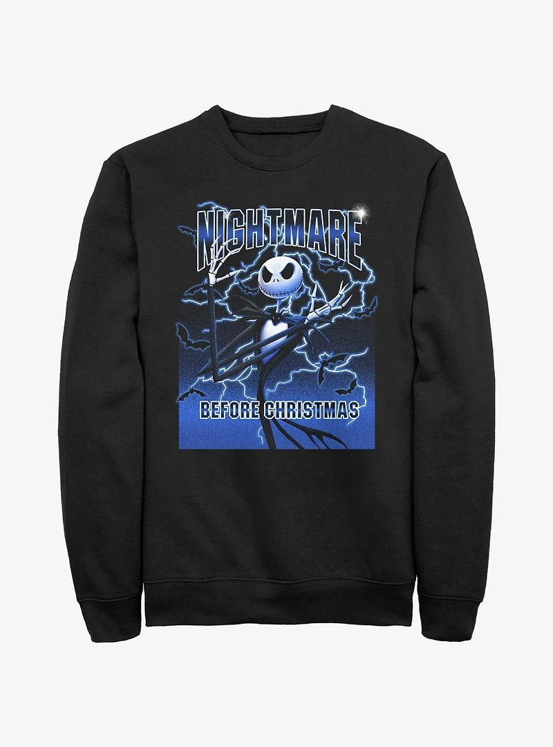 Disney The Nightmare Before Christmas Electric Jack Sweatshirt