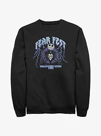 The Nightmare Before Christmas Jack Fear Fest 1993 Sweatshirt