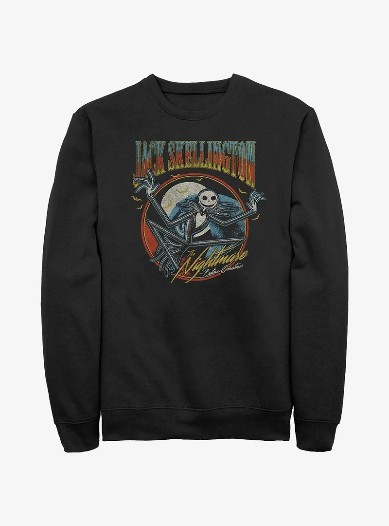 Disney The Nightmare Before Christmas Jack Skellington Badge Sweatshirt