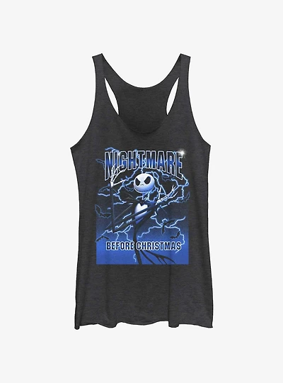 Disney The Nightmare Before Christmas Electric Jack Girls Tank