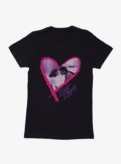Dirty Dancing Johnny And Baby Heart Womens T-Shirt