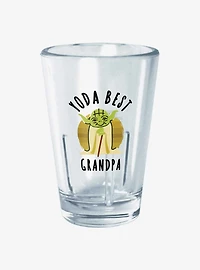 Star Wars Best Grandpa Yoda Says Mini Glass