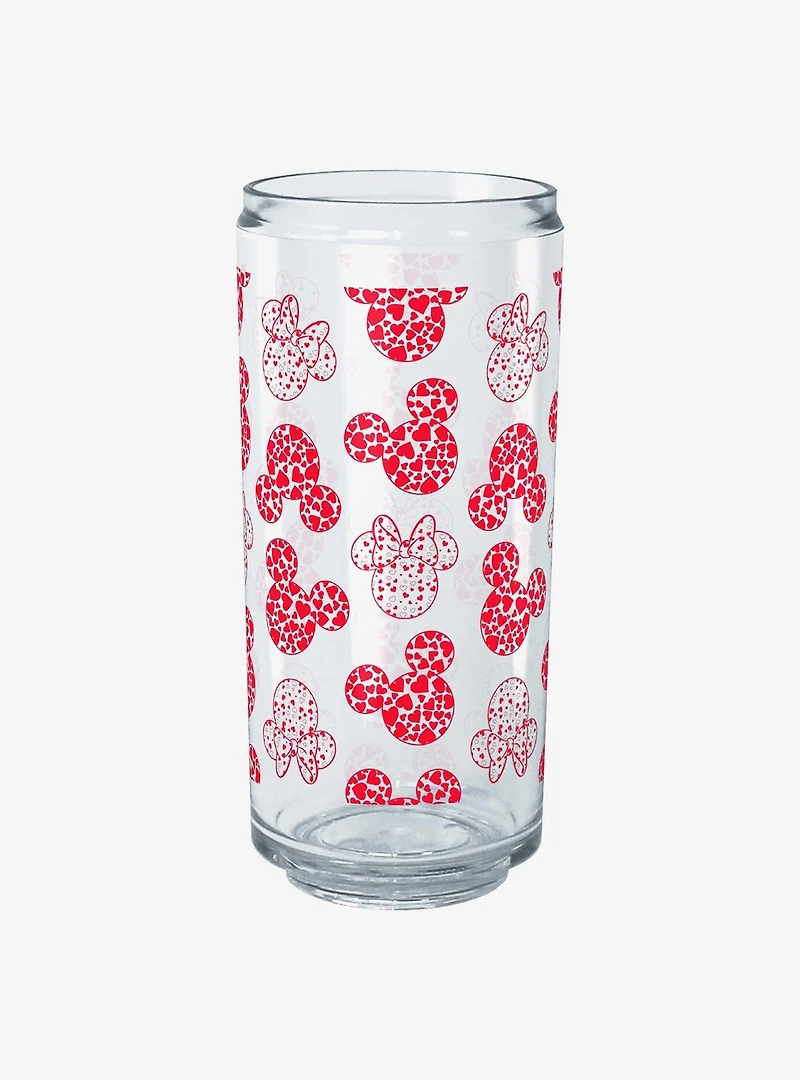 Disney Mickey Mouse Mickey & Minnie Heart Ears Can Cup