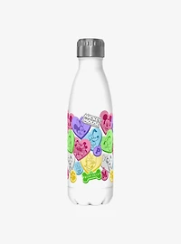 Disney Mickey Mouse Candy Hearts Water Bottle
