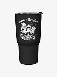Disney Villains Define Naughty Travel Mug