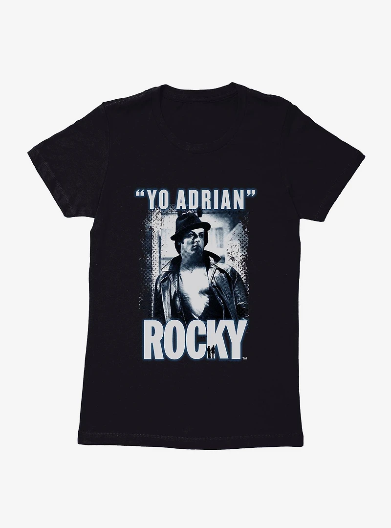 Rocky "Yo Adrian" Womens T-Shirt