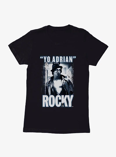 Rocky "Yo Adrian" Womens T-Shirt