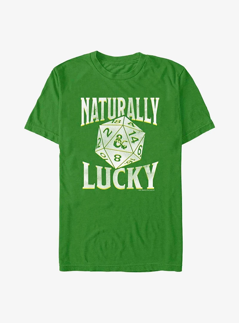 Dungeons & Dragons Naturally Lucky T-Shirt