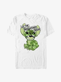 Disney Lilo & Stitch Clover Let The Shenanigans Begin T-Shirt